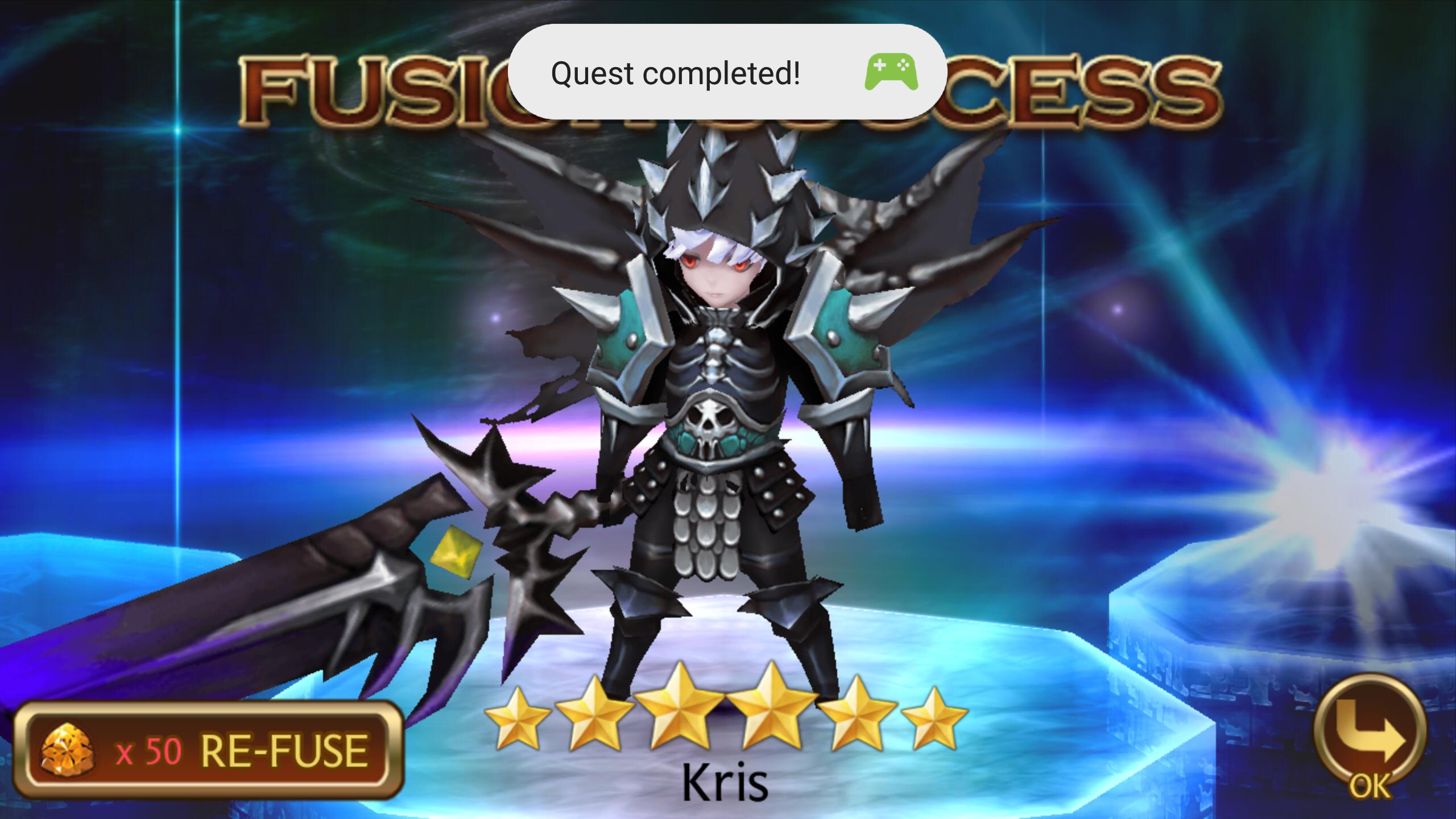 Seven Knights Fusion Chart - HD Wallpaper 