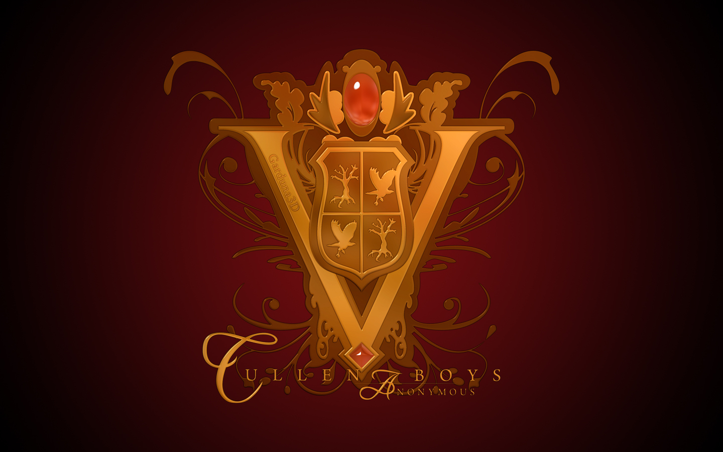 Credit Cullen Boys Anonimous - Twilight Volturi Crest - HD Wallpaper 