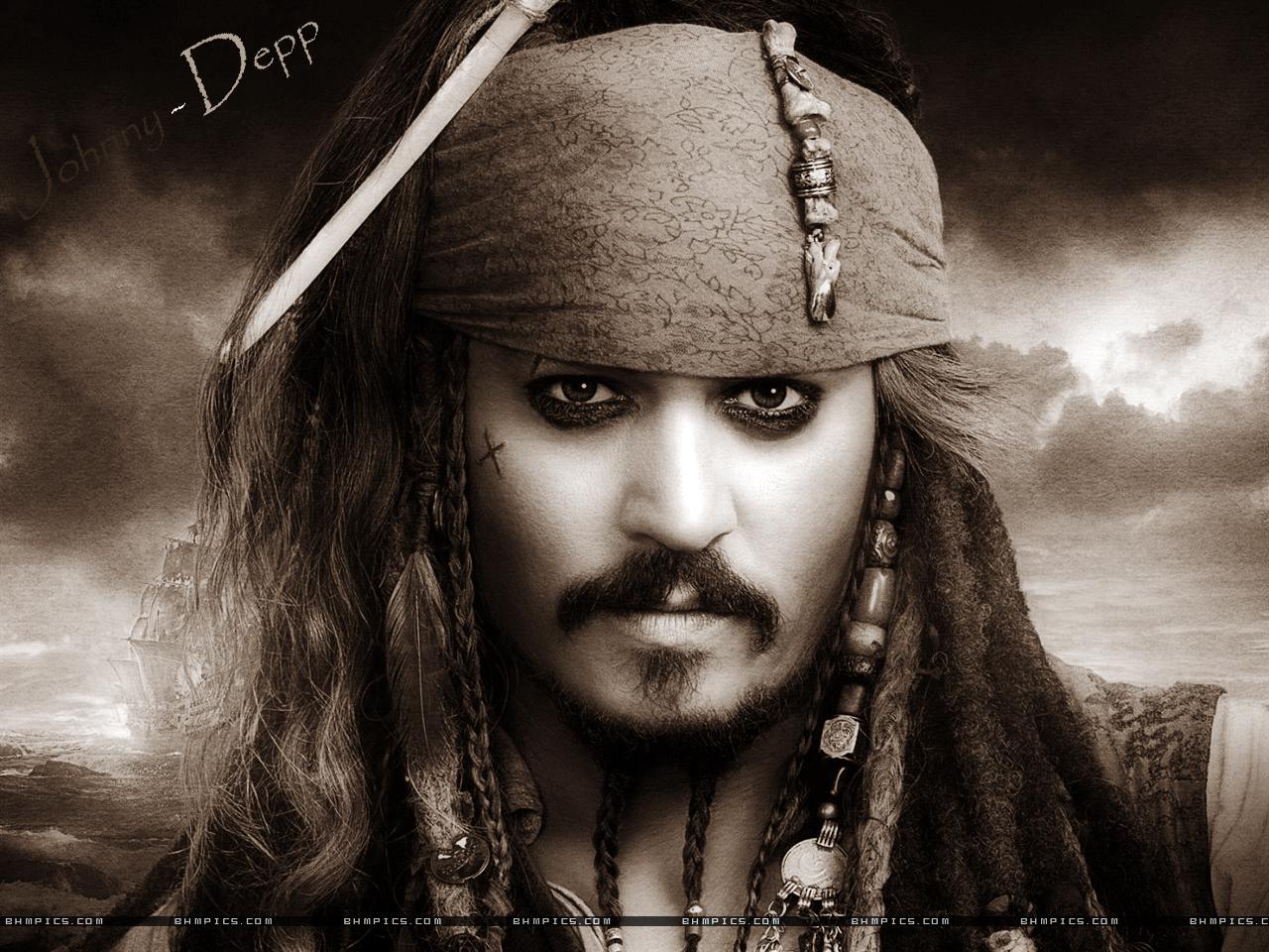 Dashing Johnny Depp - Pirates Of The Caribbean 4k - HD Wallpaper 