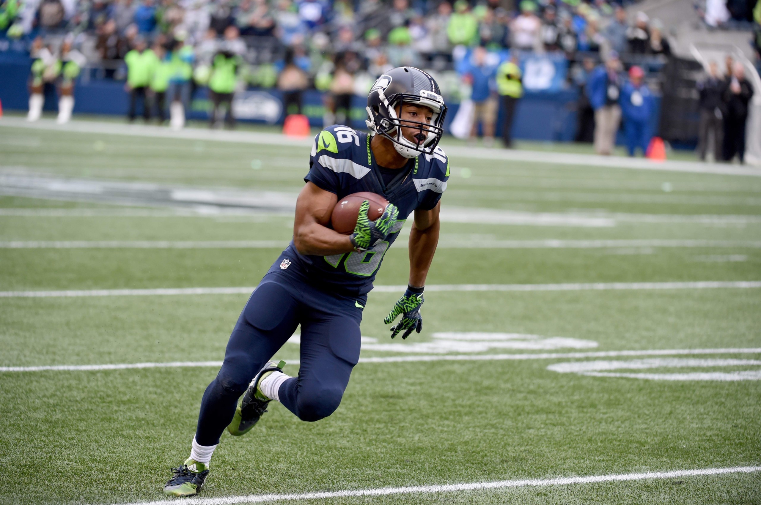 Seattle, Seahawks, American Football - Lockett Seahawks - HD Wallpaper 