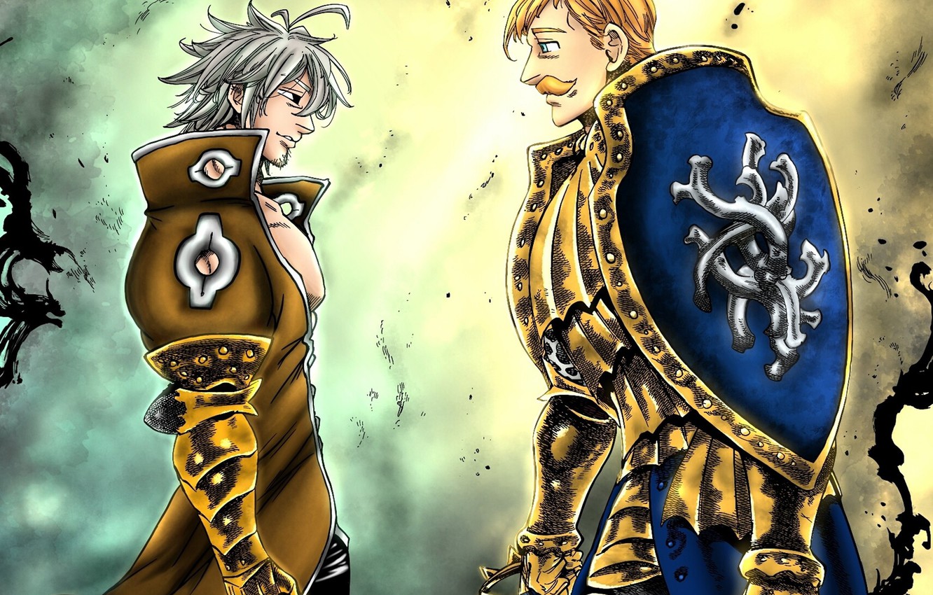 Photo Wallpaper Demon, Red, Game, Fighter, Soldier, - Seven Deadly Sins Anime Armor - HD Wallpaper 