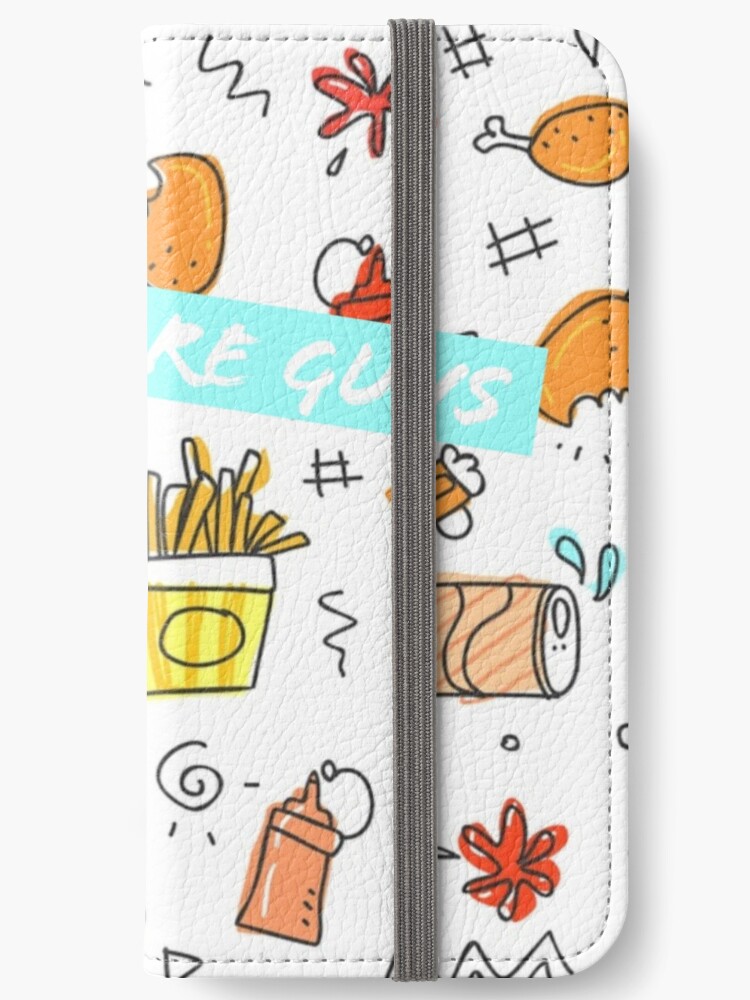 Fast Food Drawing Collage - HD Wallpaper 