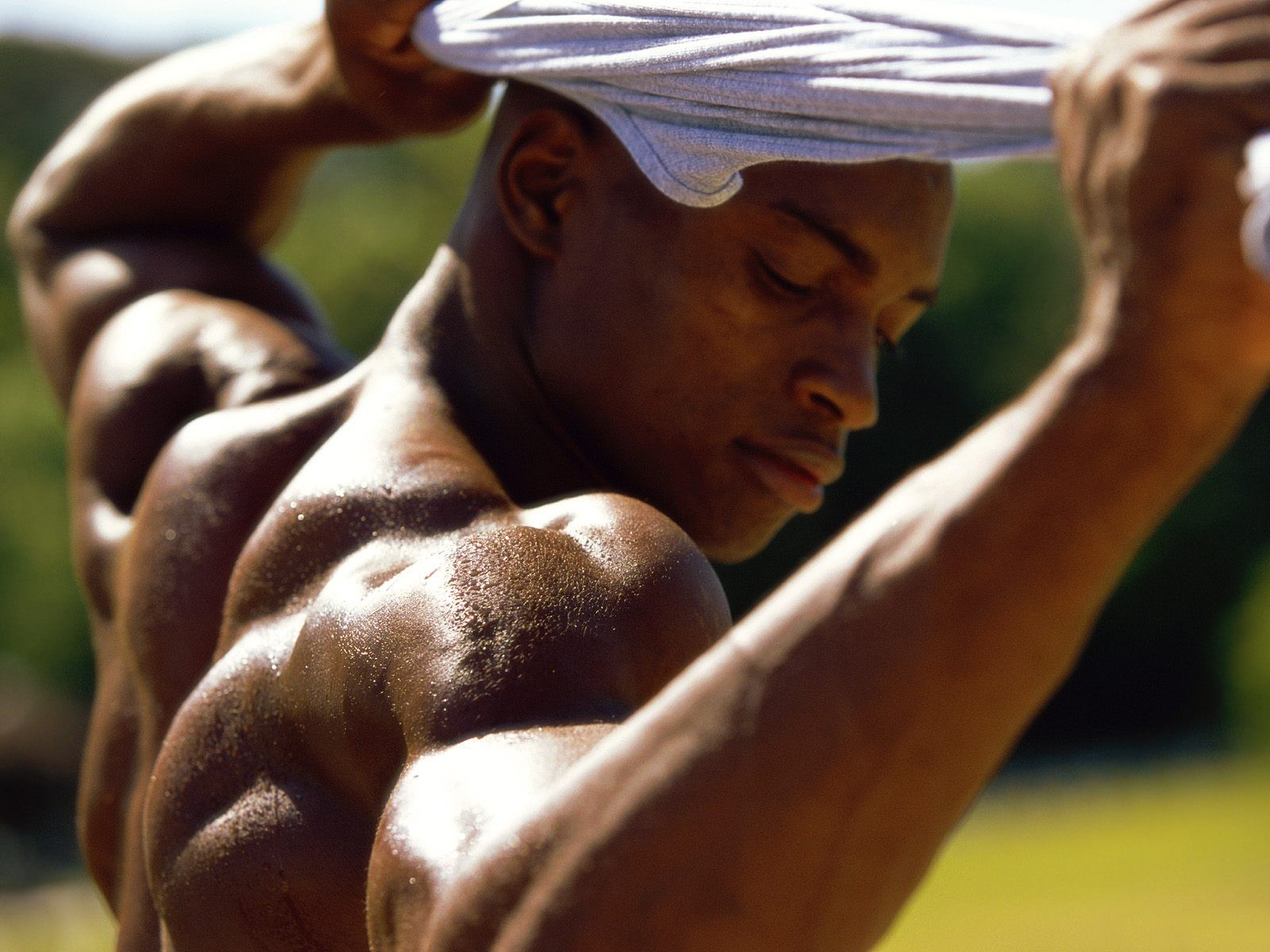 Free Black Man - Black Men Muscles - HD Wallpaper 