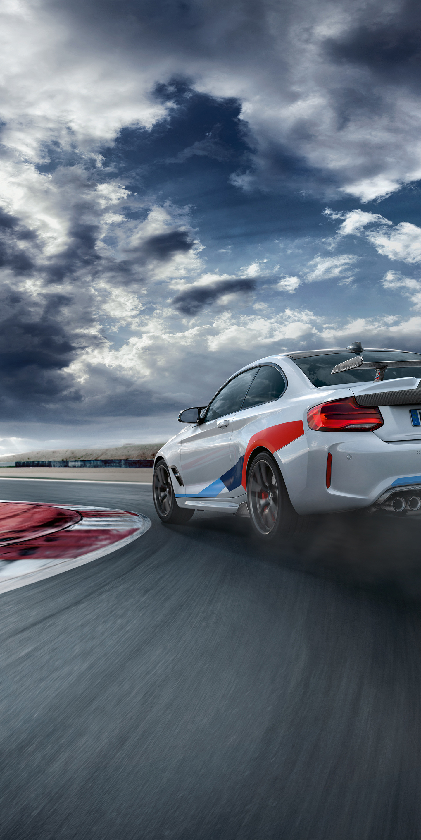 Bmw M2 Competition, M Performance, 2018, Drift, Race - Bmw M2 - HD Wallpaper 