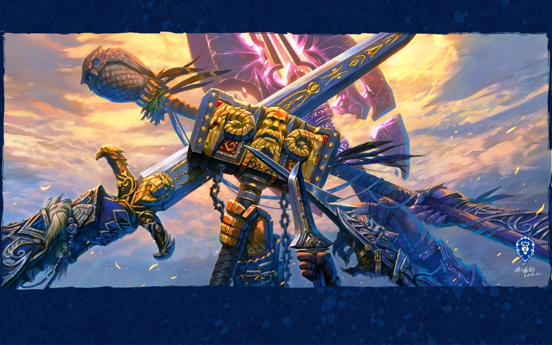 World Of Warcraft Art Alliance - HD Wallpaper 