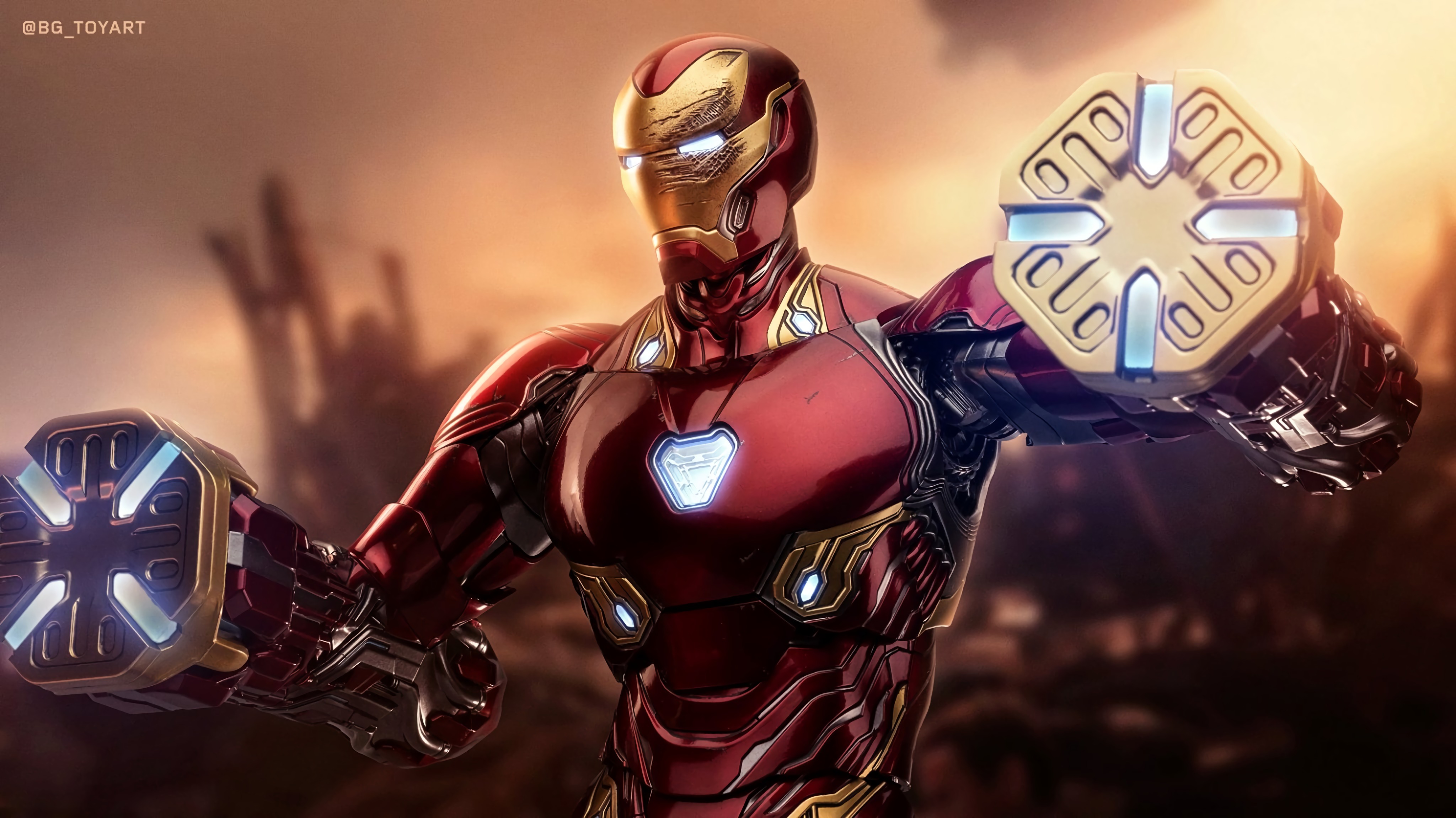 Iron Man Suit Hd - HD Wallpaper 