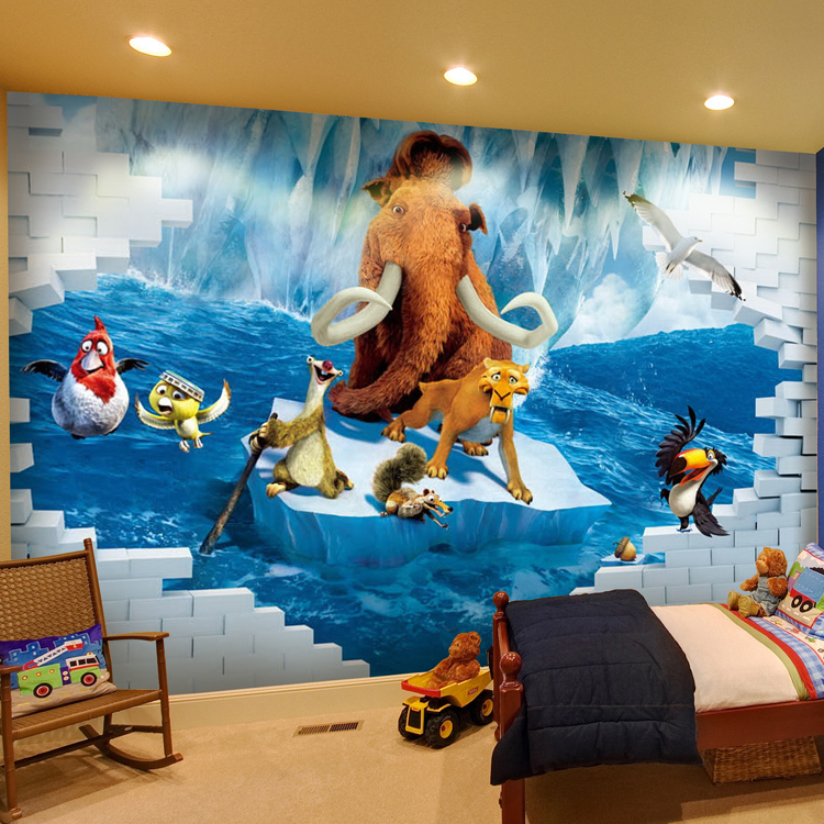 40 3d Wallpaper Design Ideas For Children Room - 3d Wallpaper Kids - HD Wallpaper 