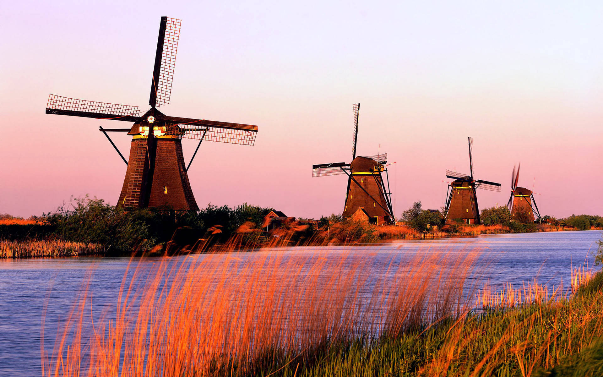 Dutch Windmill Wallpapers High Resolution For Free - HD Wallpaper 