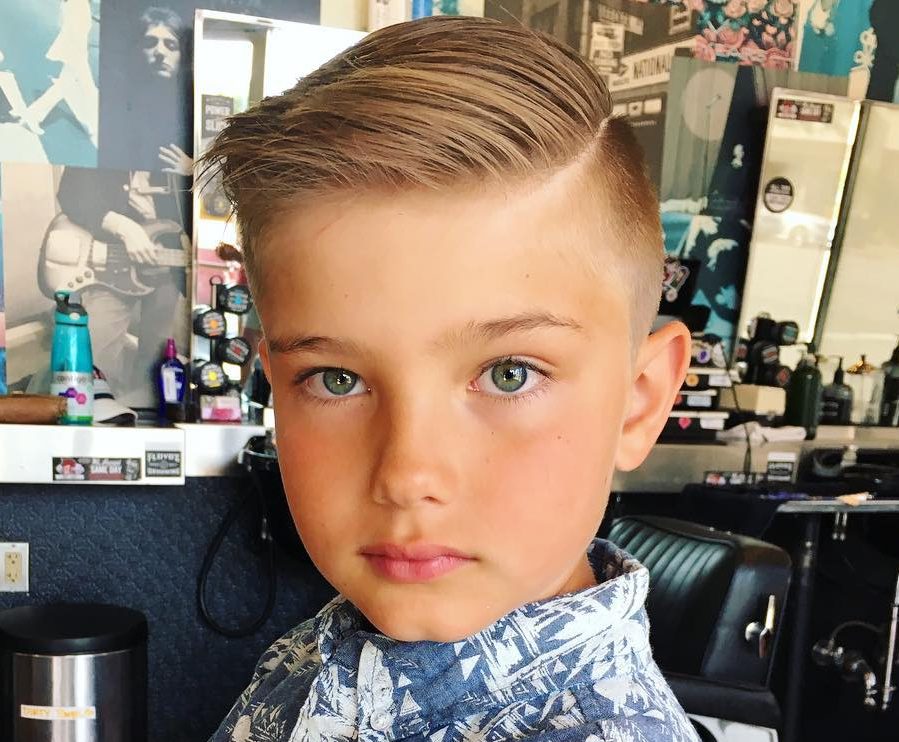 Cute Kids Hairstyles - Cool Boys Haircuts - HD Wallpaper 