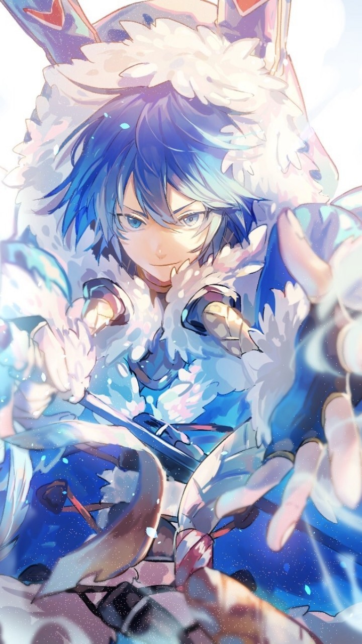 Last Period, Nero, Blue Hair, Anime Boy - Cute Anime Blue Hair Boy -  720x1280 Wallpaper 