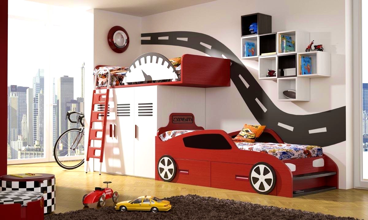 Desktop Bedroom Knockout Ideas About Race Car Themed - HD Wallpaper 