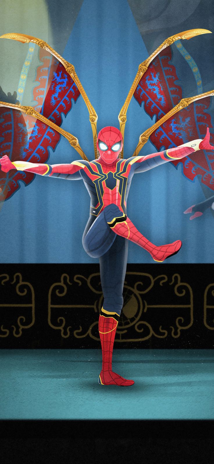 Wallpaper, Suit, Stunning, Stealth, Spiderman, Ironspider, - Spider Man Far From Home China - HD Wallpaper 