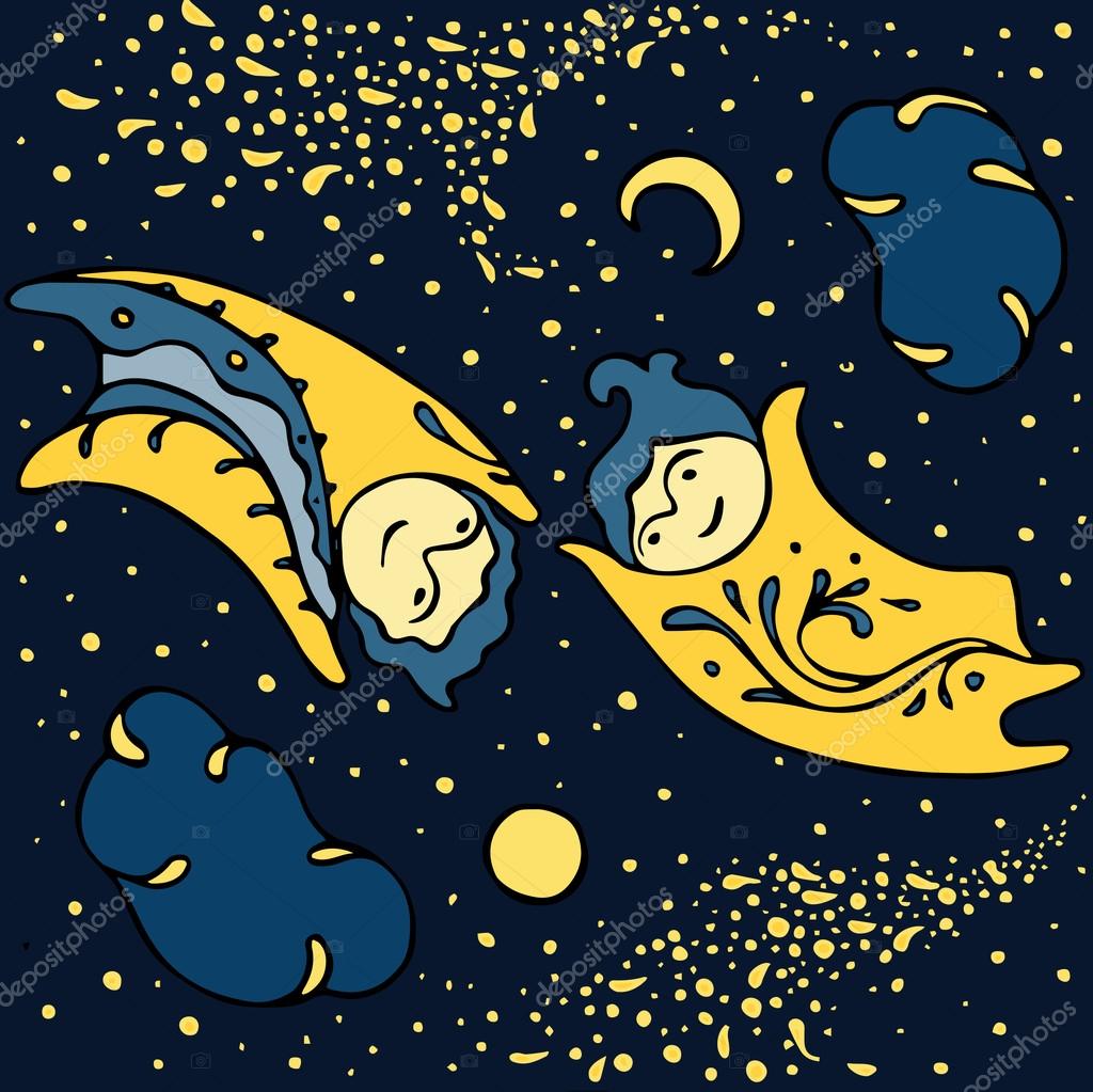 Papel De Parede De Sol E Lua - HD Wallpaper 