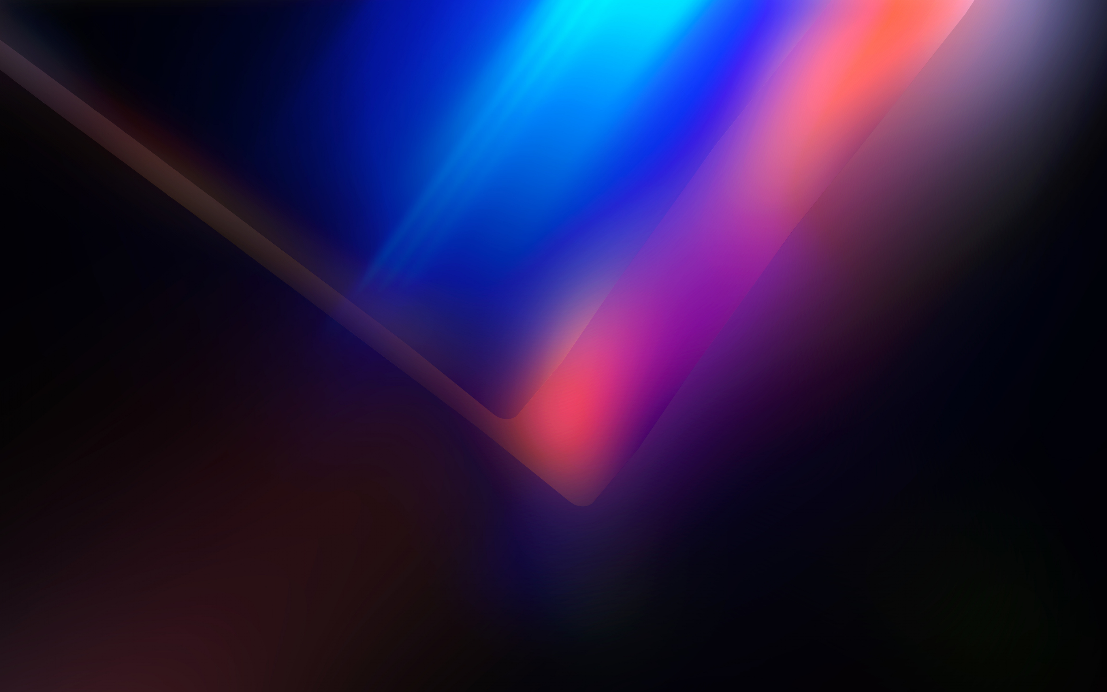 Vibrant And Vivid, Edge, Dark, Gradient, Colorful, - Dark Colours Wallpaper 4k - HD Wallpaper 