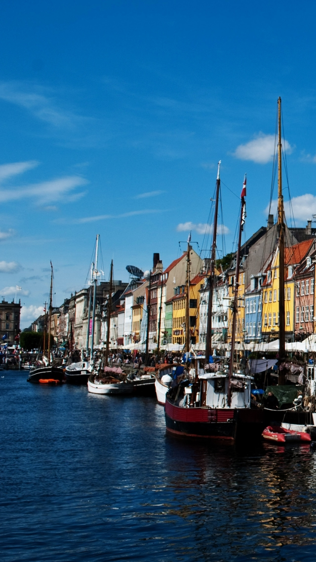 Copenhagen Iphone Wallpaper - Nyhavn - HD Wallpaper 