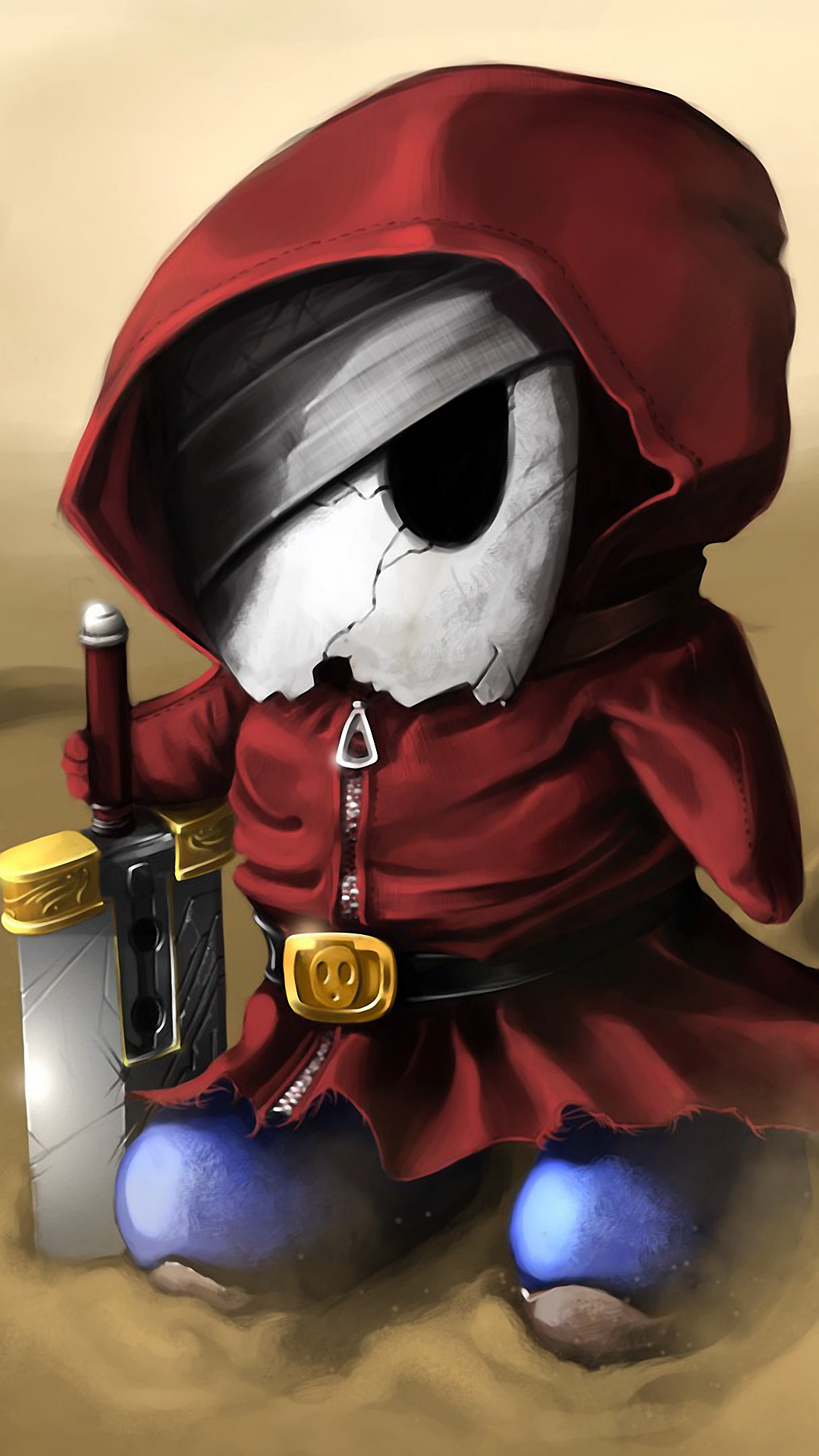 Shy Guy With Sword - HD Wallpaper 