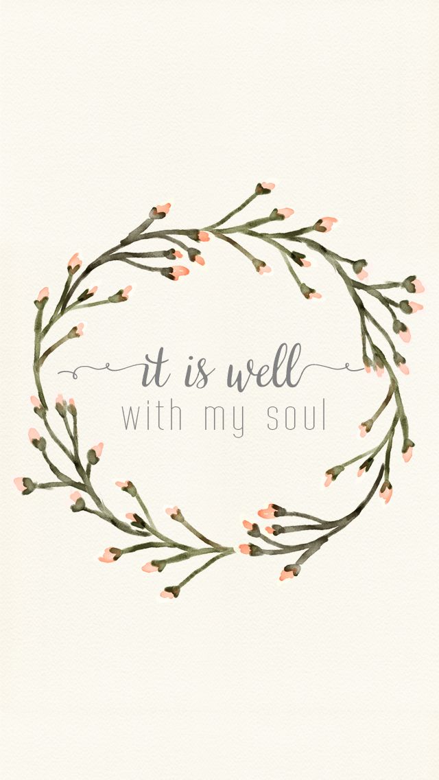 Well With My Soul Iphone Background - HD Wallpaper 