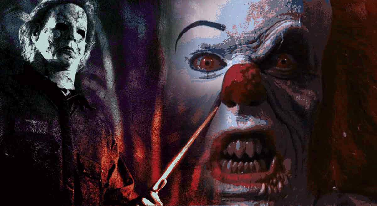 Scary Background Pictures Beautiful - Scary Bloody Clowns - HD Wallpaper 