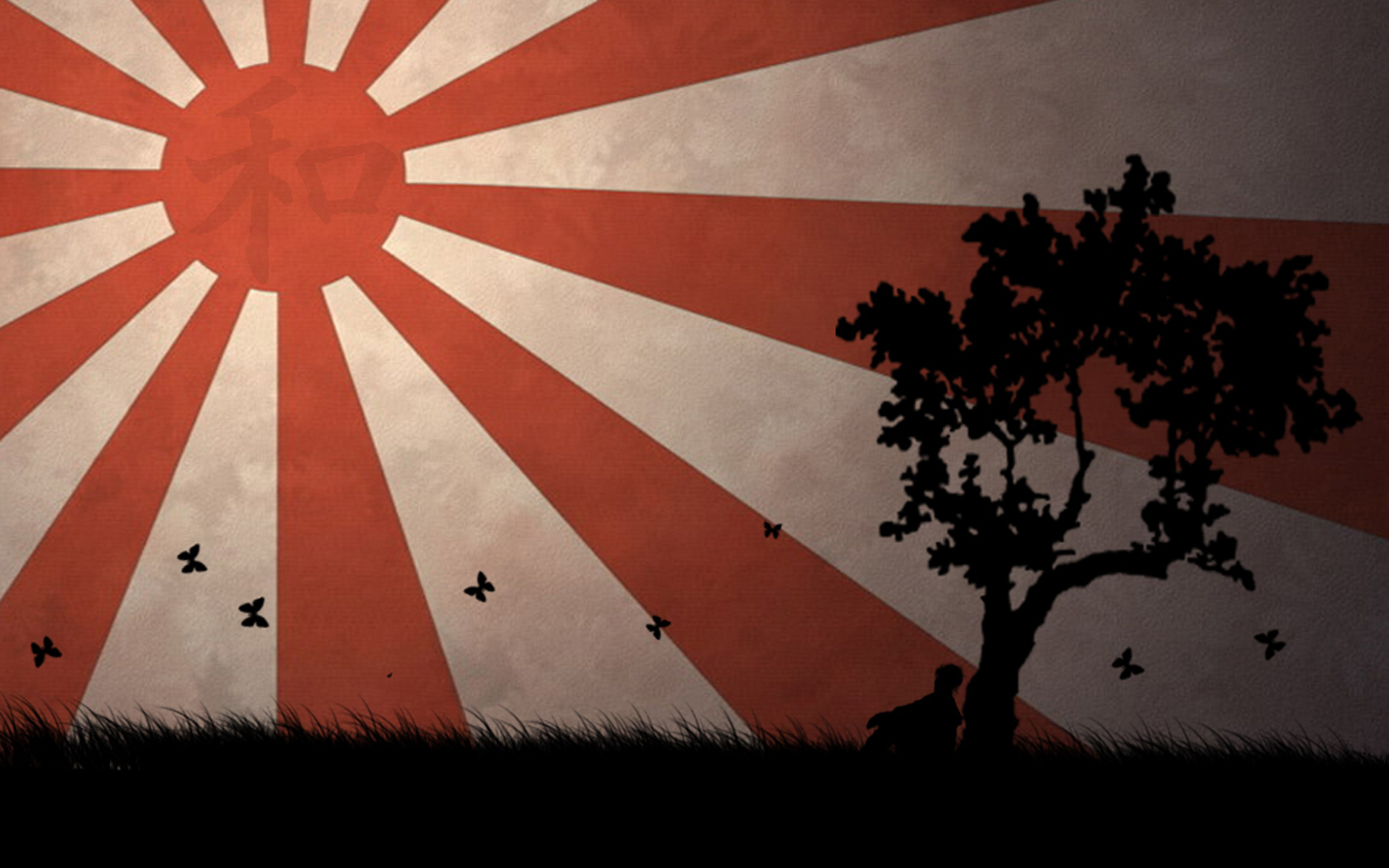 Wallpaper - Rising Sun Flag Hd - HD Wallpaper 