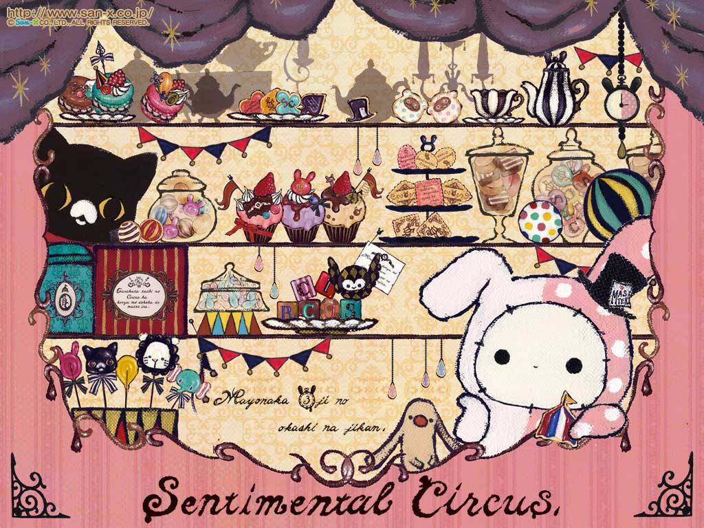 Kawaii, Anime, And Bunny Image - 憂鬱 馬戲 團 桌布 - HD Wallpaper 