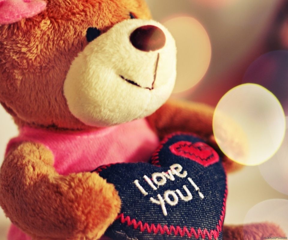 Lock Screen Wallpaper Teddy Bear - HD Wallpaper 