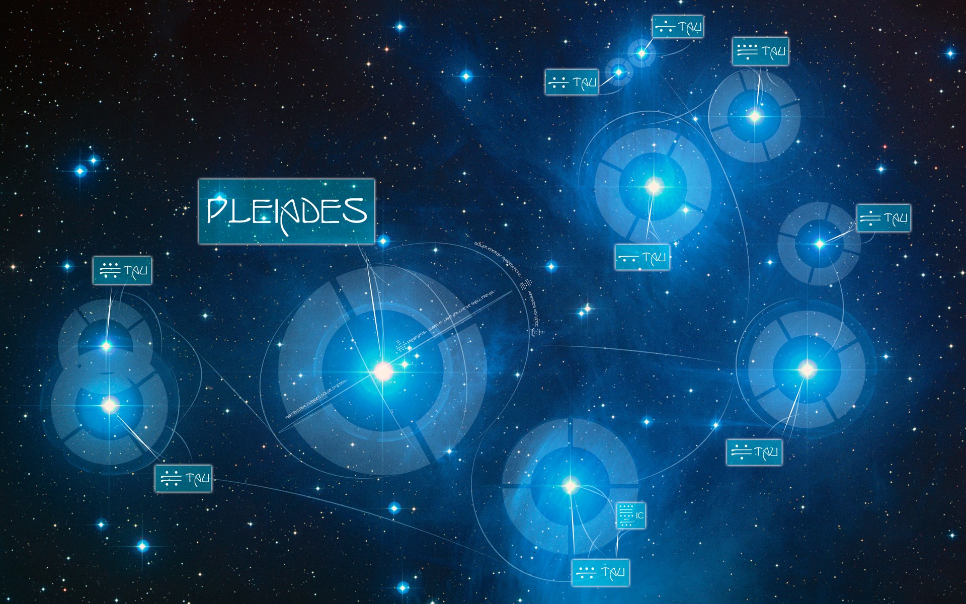 Pleiadians Planet - HD Wallpaper 
