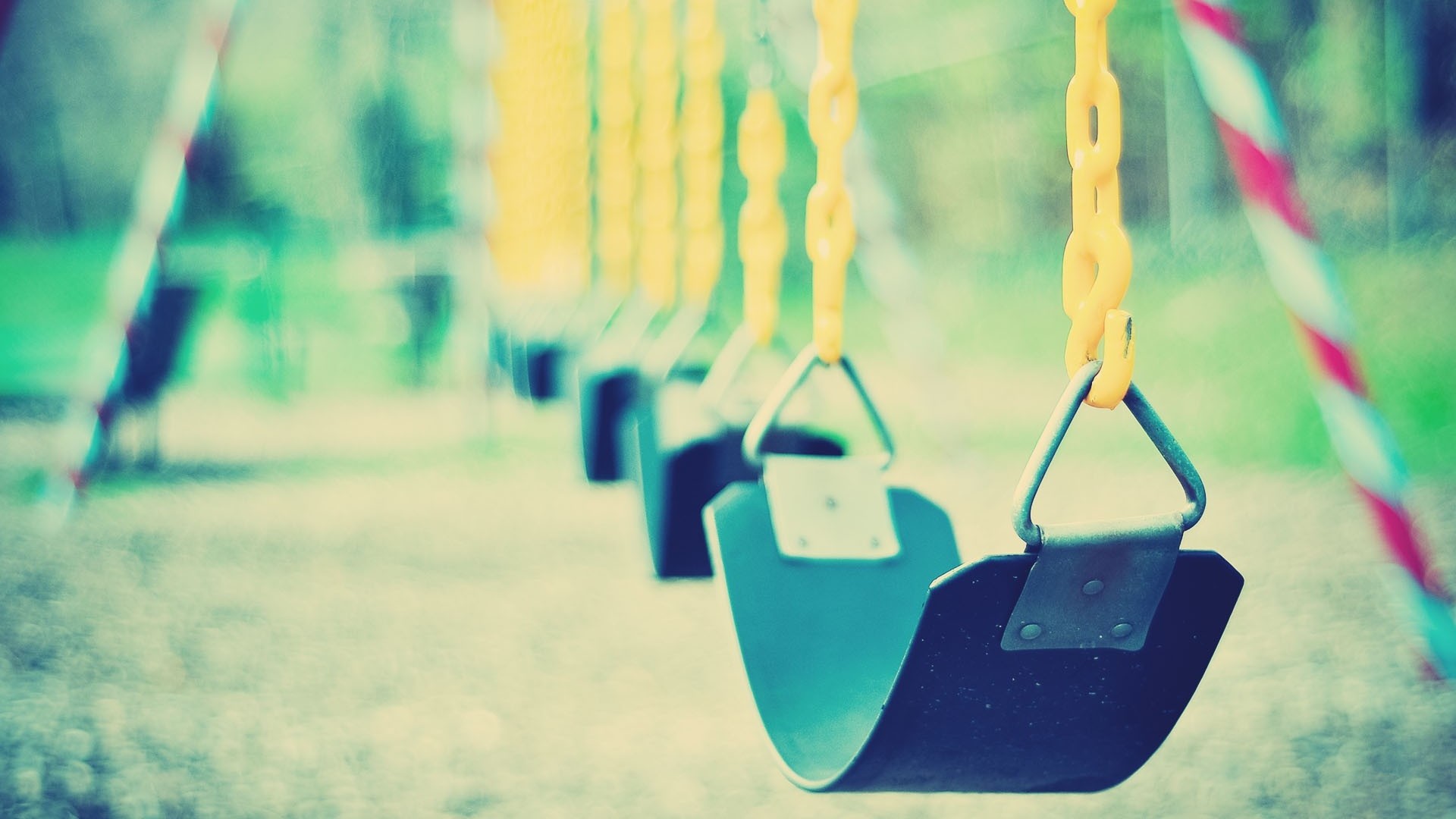 Preview Wallpaper Swing, Light, Colorful, Nostalgic - Nostalgic Backgrounds - HD Wallpaper 