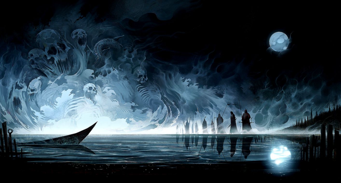 Dark Spirits Free Wallpaper Download Download Free - Dark Fantasy - HD Wallpaper 