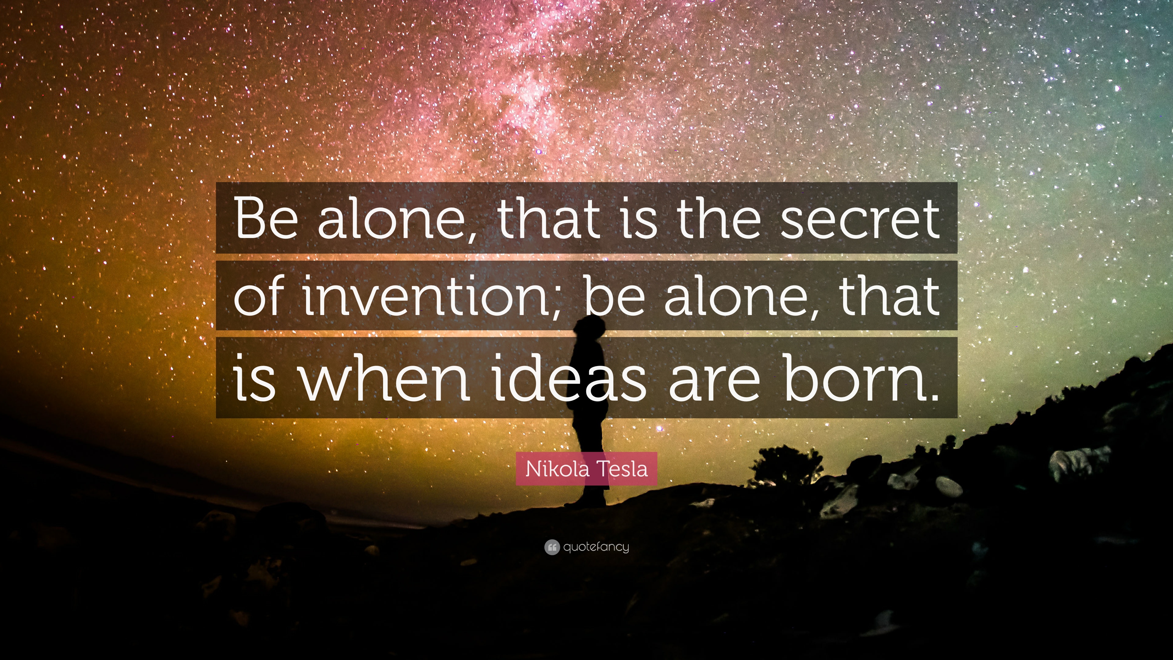 Nikola Tesla Quote - HD Wallpaper 