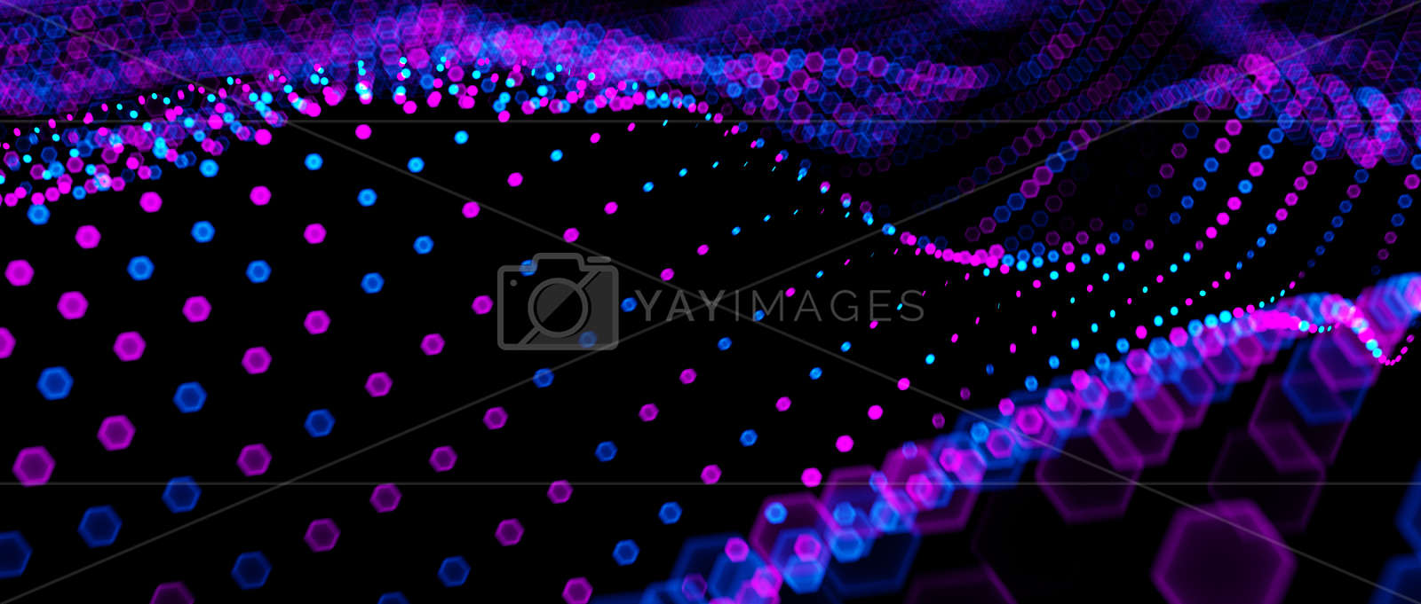 Abstract Big Data Futuristic Light Wallpaper Background - Science - HD Wallpaper 