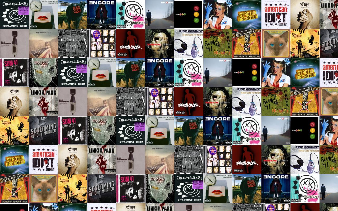 Blink 182 Red Hot Chili Peppers - HD Wallpaper 