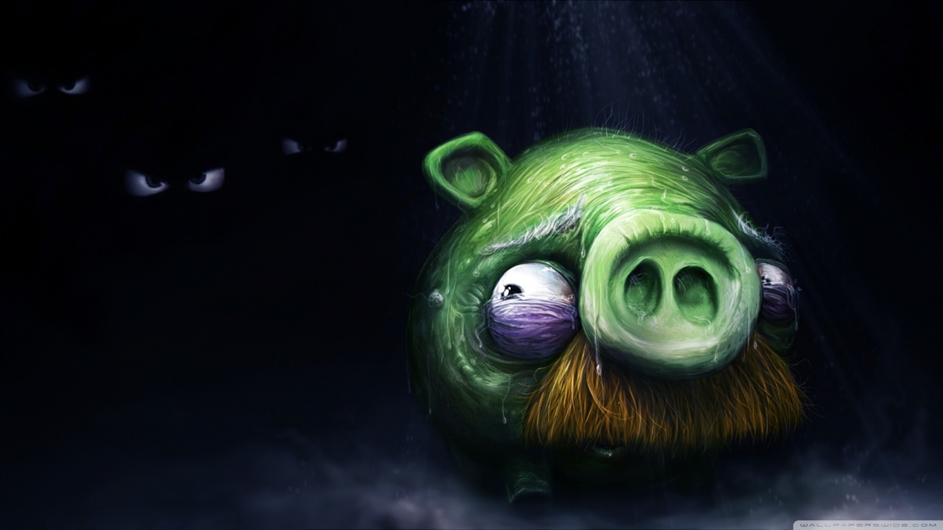 Angry Birds Pigs In Real Life - HD Wallpaper 