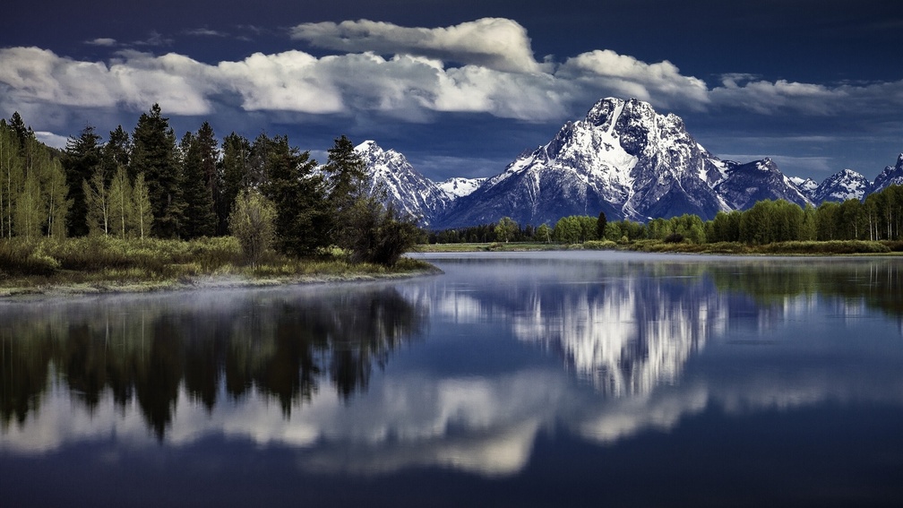 Grand Teton National Park, Mount Moran - HD Wallpaper 