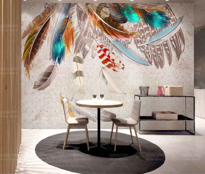 3d Wallpaper For Walls For Living Room Modern Interior - Best Wallpaper  Design For Dining Room - 800x680 Wallpaper 