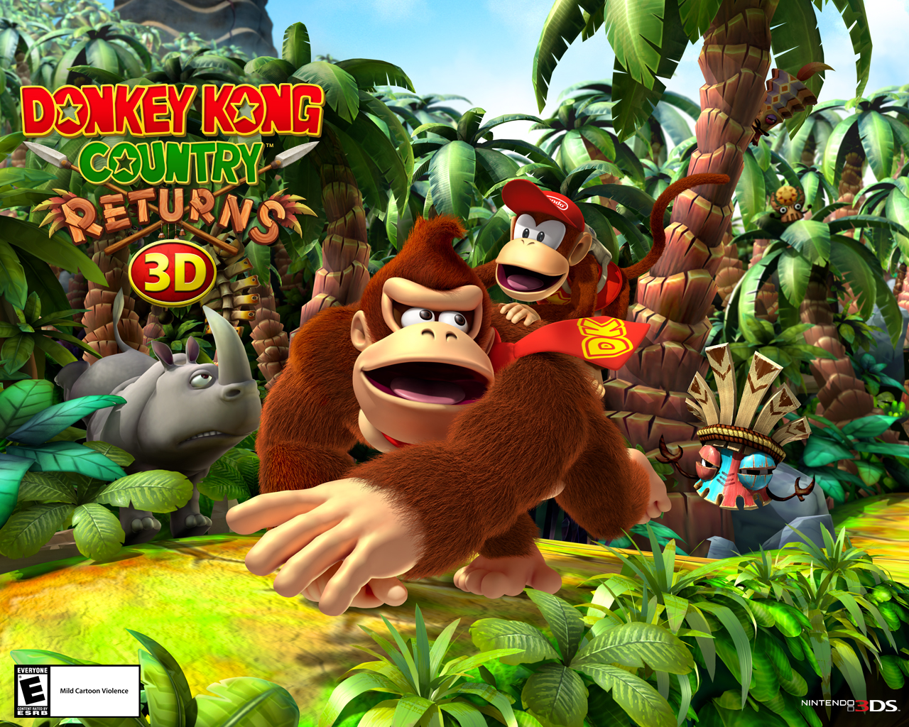 Donkey Kong Country Returns - HD Wallpaper 