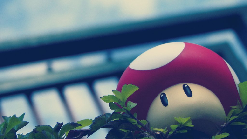 Nostalgic Wallpapers 4k - Mario Mushroom - HD Wallpaper 