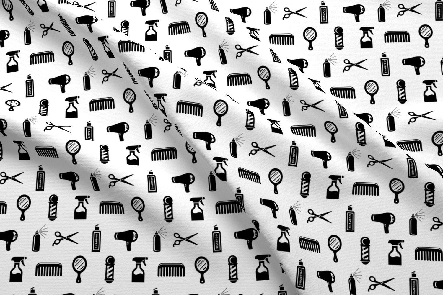 Hairdresser Pattern - HD Wallpaper 