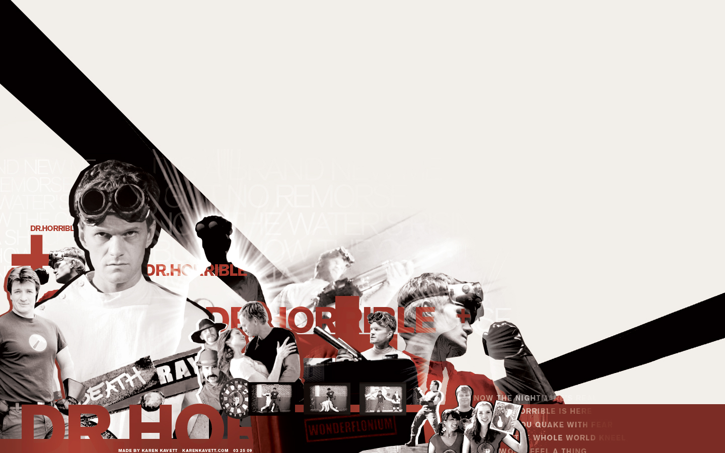 Dr Horrible's Sing Along Blog Desktop - HD Wallpaper 