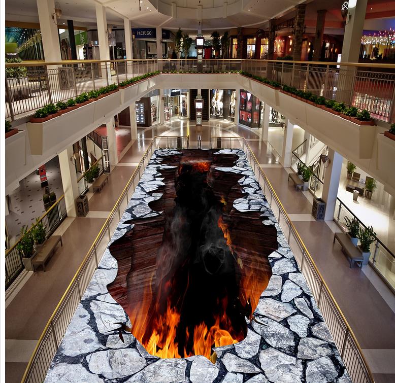 Murales En El Piso 3d - HD Wallpaper 