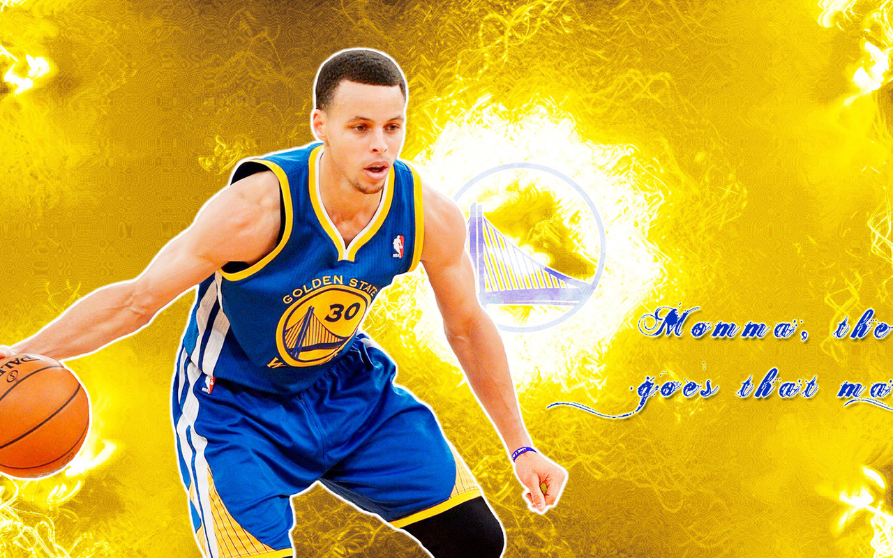 Stephen Curry Golden State Warriors Wallpaper High - Stephen Curry Cool Golden State Warriors - HD Wallpaper 