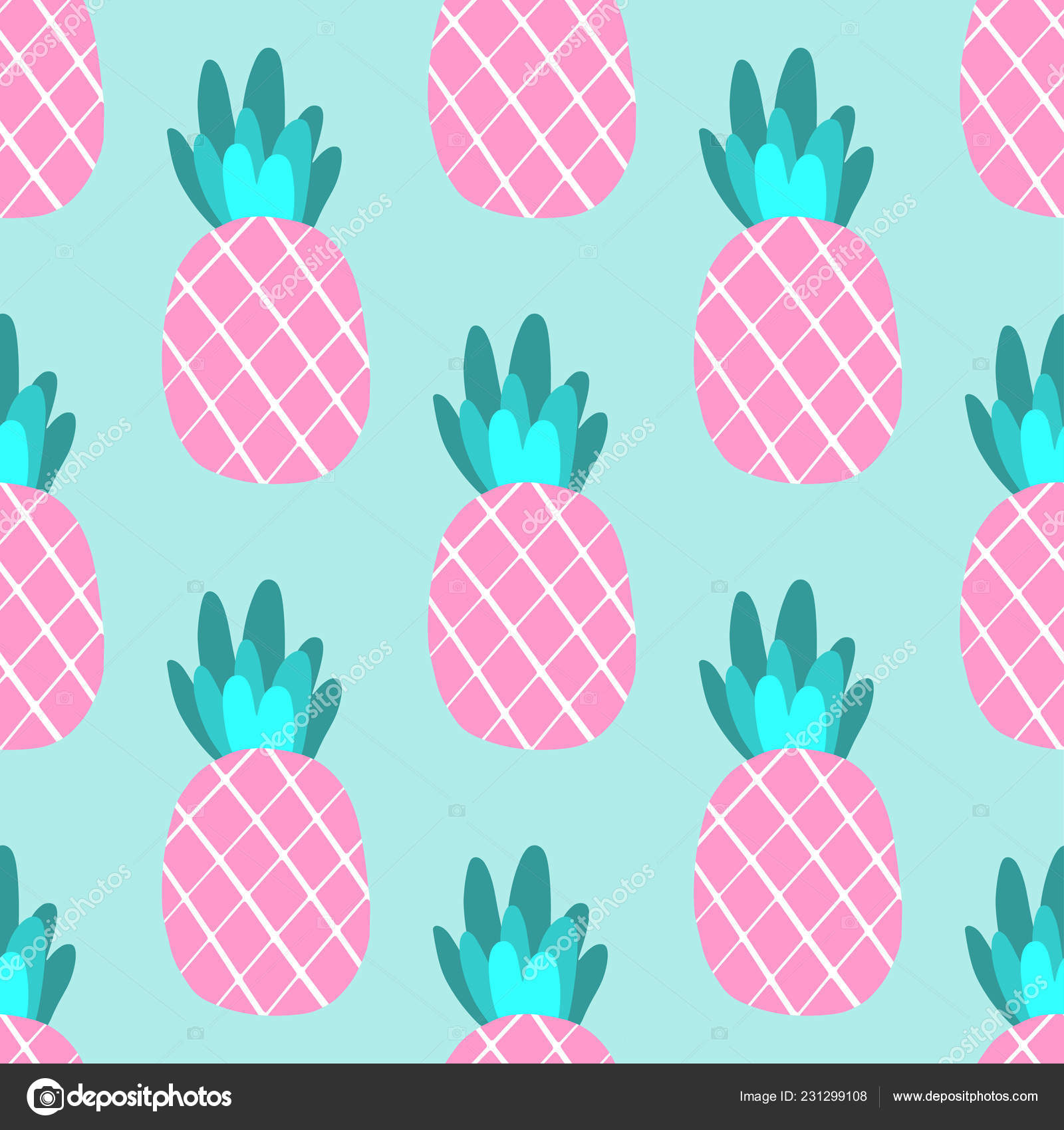 Pink Pineapple - HD Wallpaper 