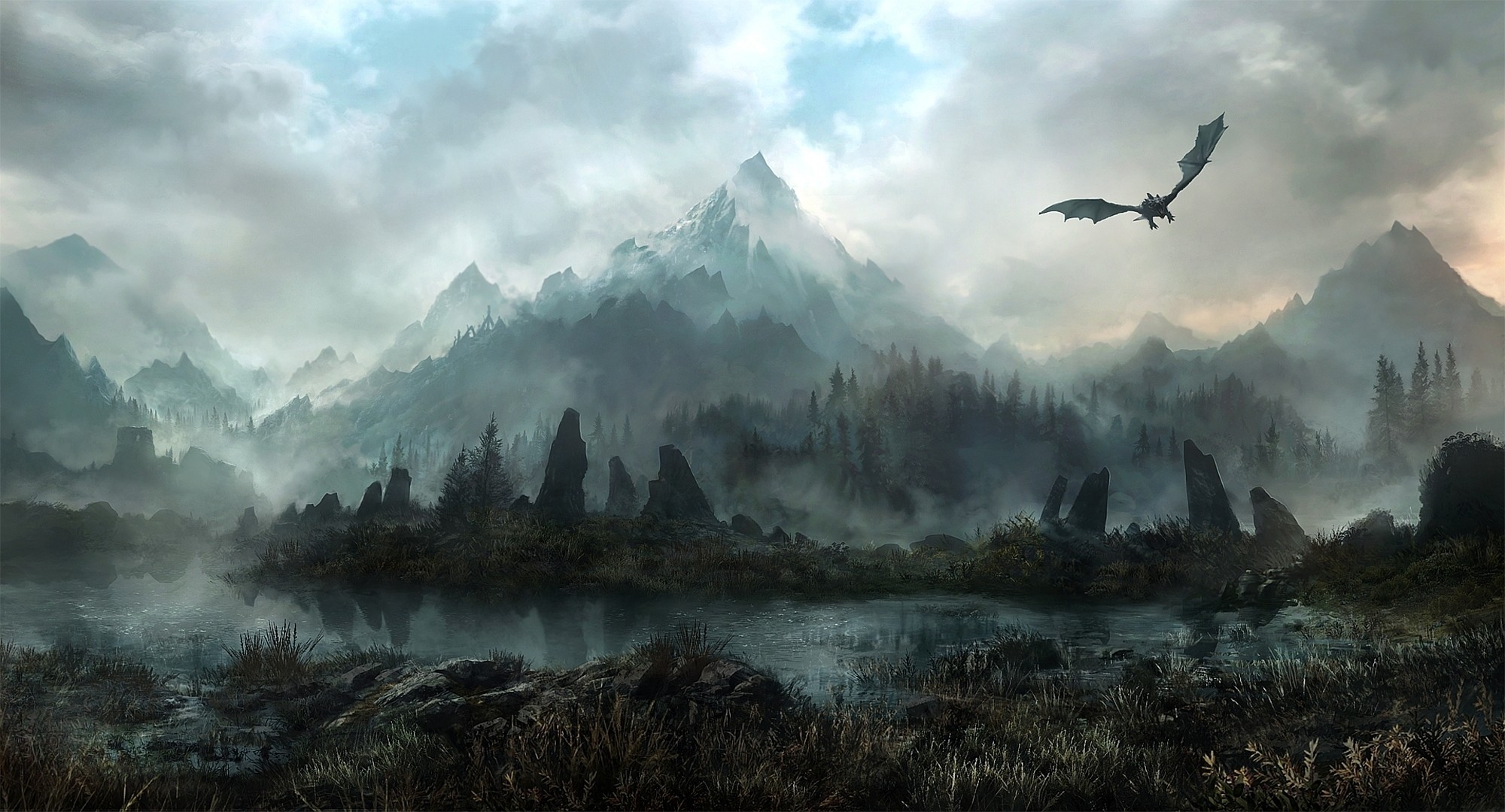 Featured image of post Desktop Skyrim Wallpaper 4K Skyrim 4k download hd high resolution