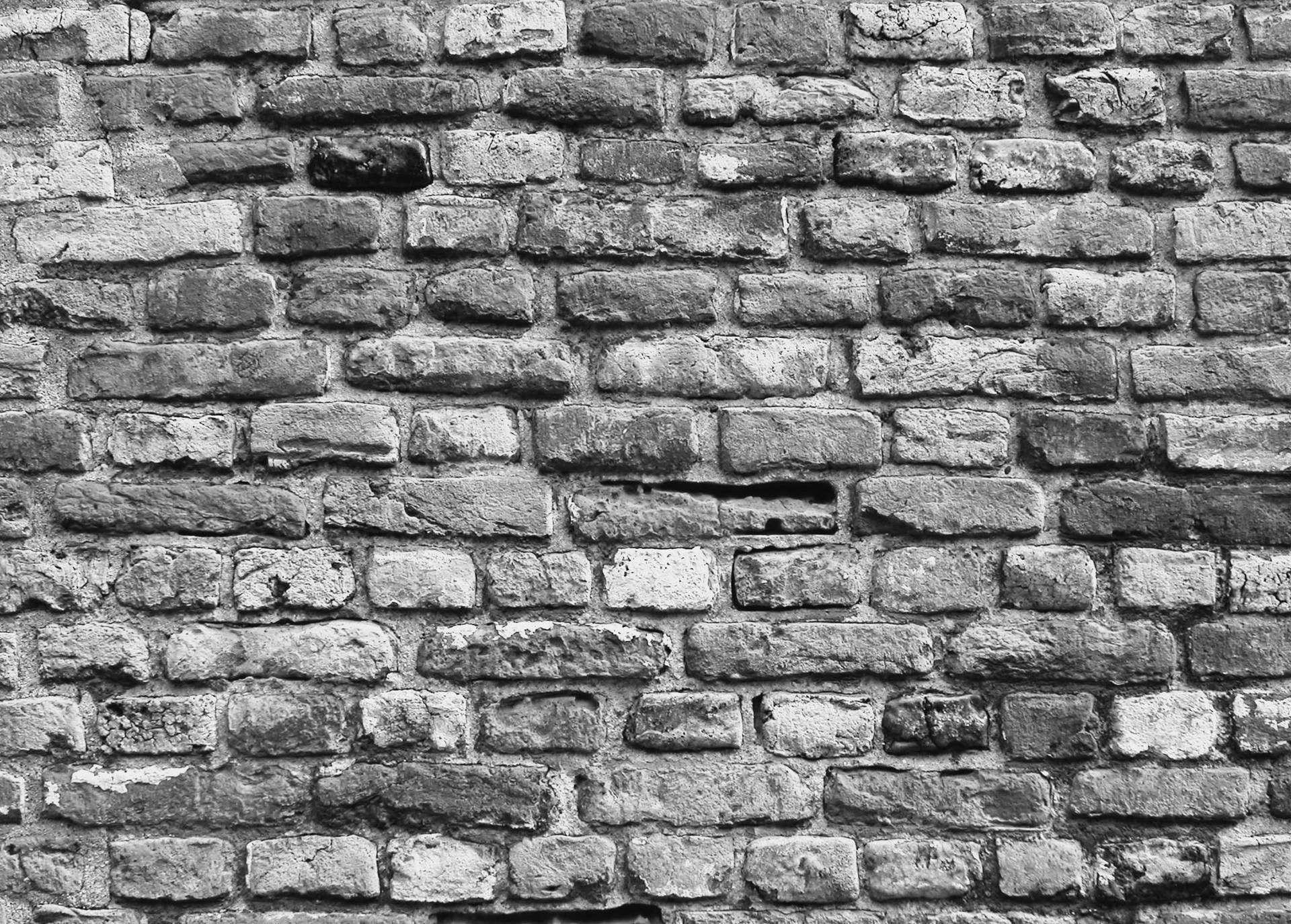 Black And White Brick Wallpaper Â - Brick Wallpaper Black And White - HD Wallpaper 