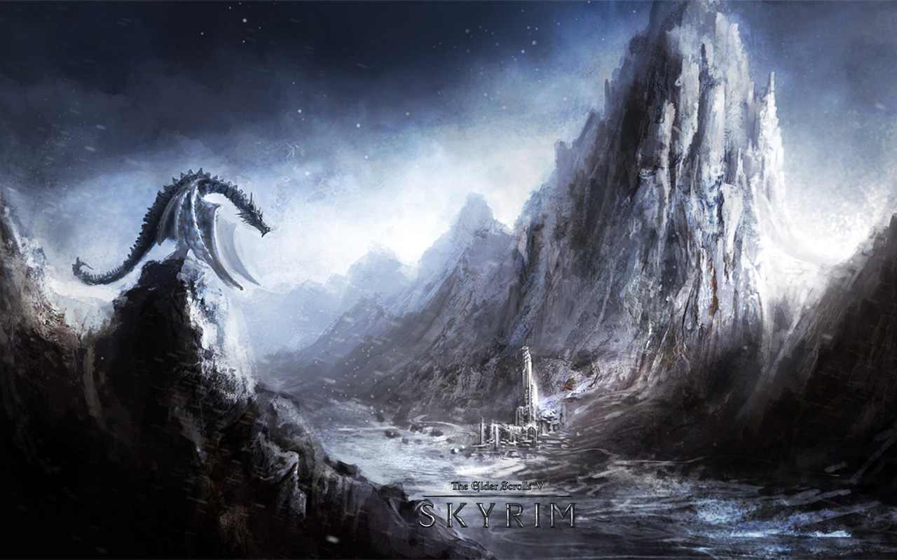 Skyrim Wallpapers - Skyrim Background - HD Wallpaper 