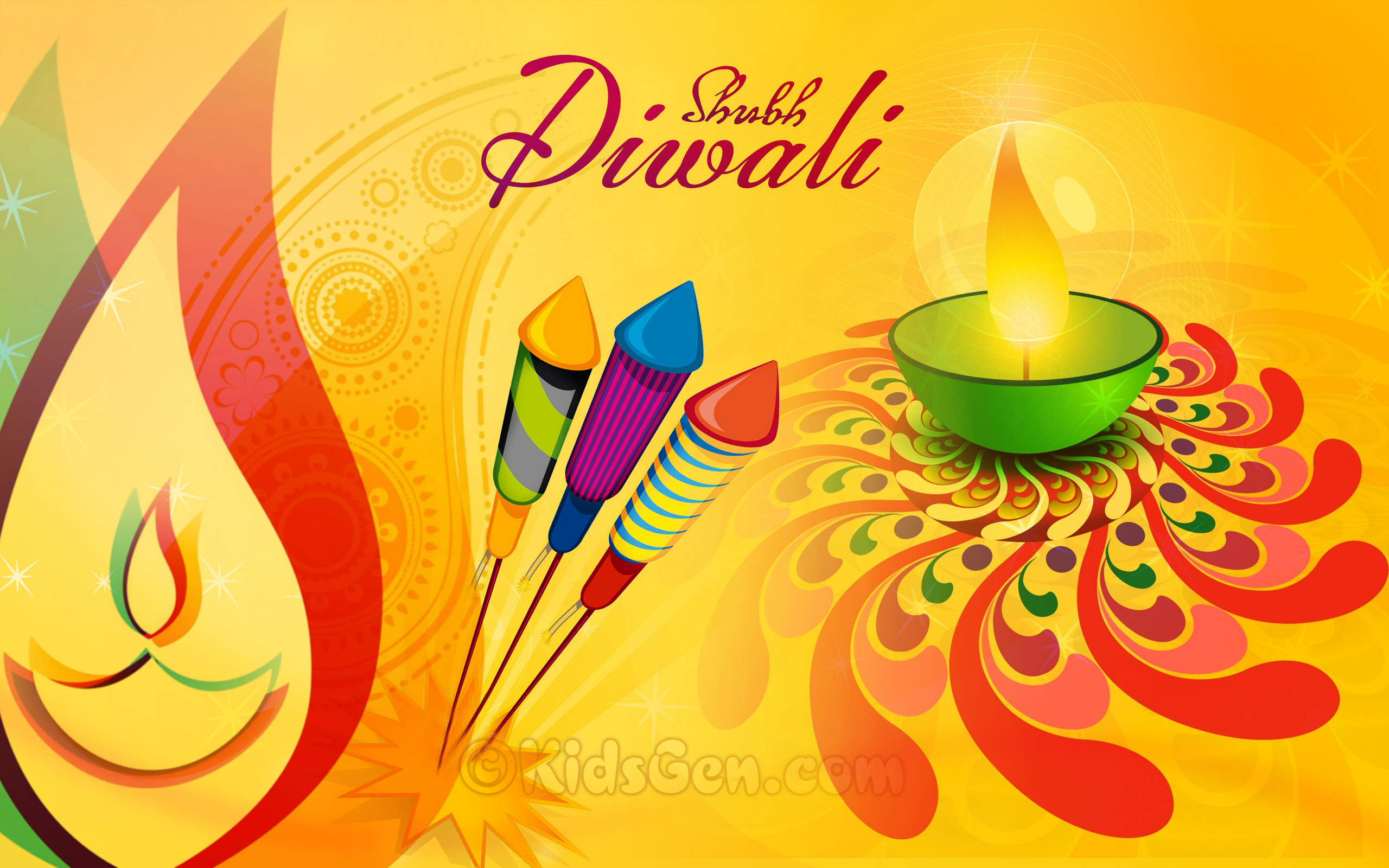 Happy Diwali Stickers For Whatsapp - 2560x1600 Wallpaper 