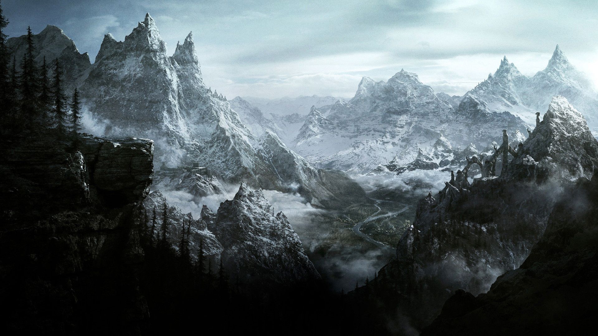 Skyrim Wallpaper Hd - HD Wallpaper 