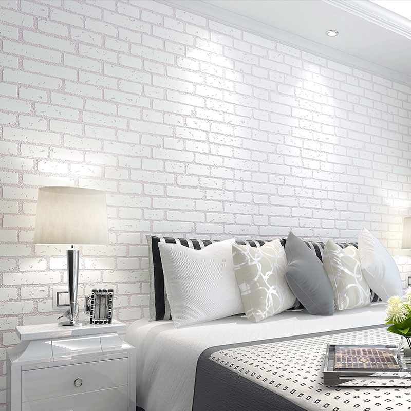 White Brick Wallpaper Bedroom Photo Living Room 800x800 Teahub Io - Brick Wallpaper Bedroom