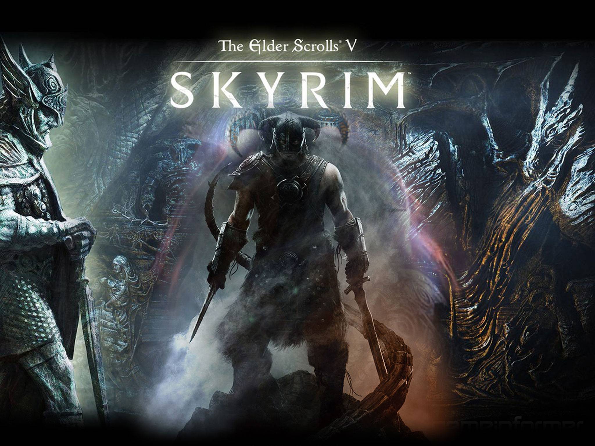Skyrim Elder Scrolls 5 - HD Wallpaper 