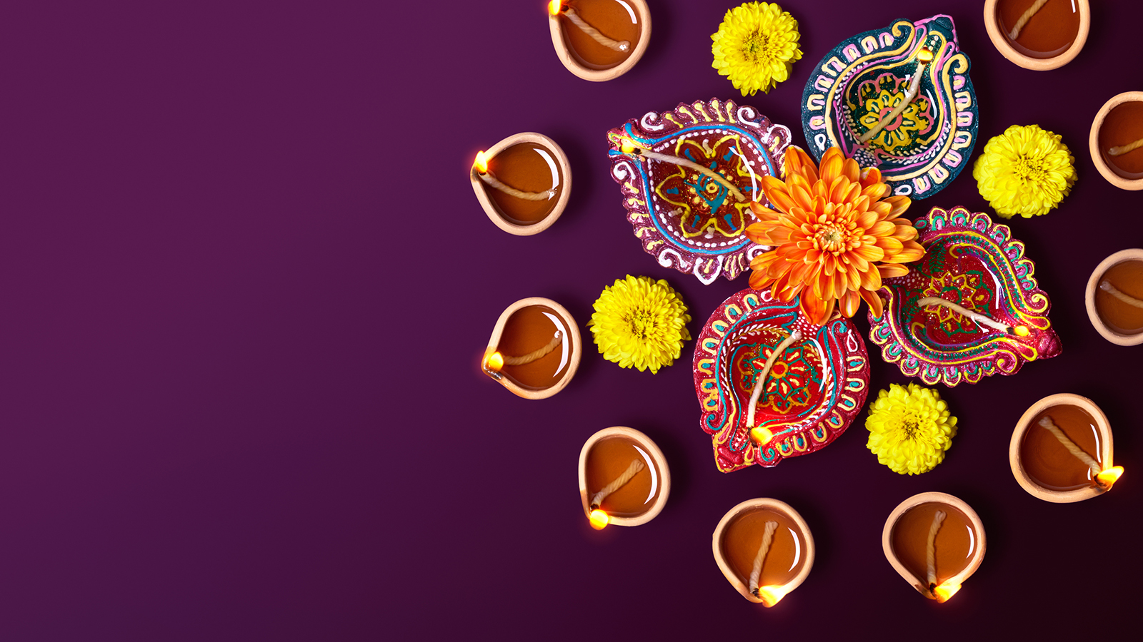 Beautiful Diwali Wallpaper - Happy Diwali 2018 Marathi - HD Wallpaper 