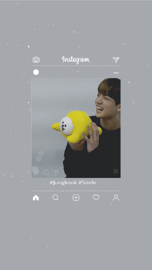 #jungkook #smile #bt21 1 #bts #wallpaper #gif - Bts Gif Wallpaper Android - HD Wallpaper 